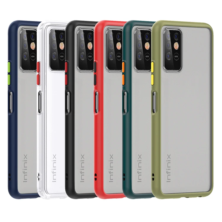 New Popular skin feel transparent frosted pc tpu combo case back cover for Infinix Note 8i case shockproof
New Popular skin feel transparent frosted pc tpu combo case back cover for Infinix Note 8i case shockproof