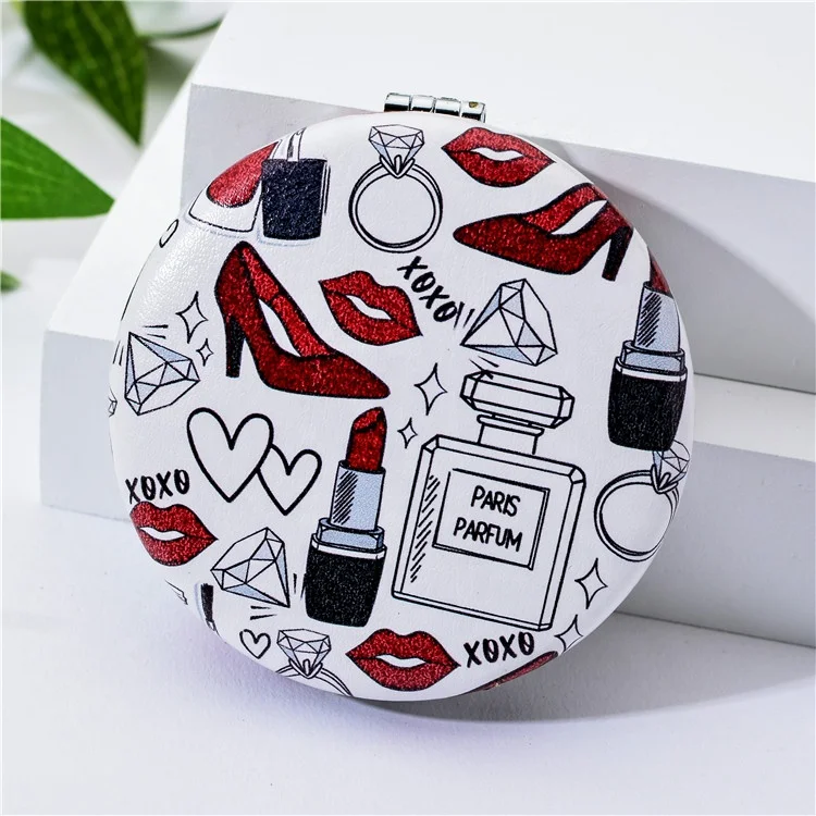 Pocket Travel Handheld Beauty Vanity Mirror Mini Handheld Cute Round Shape Makeup Pocket Mirror, Customized color
Pocket Travel Handheld Beauty Vanity Mirror Mini Handheld Cute Round Shape Makeup Pocket Mirror, Customized color