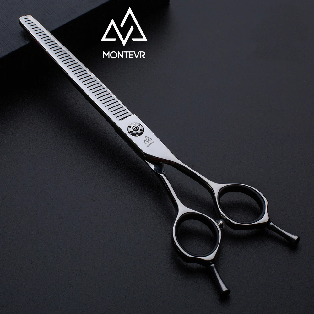 Montevr 7inch thinning scissors pet grooming scissors dog grooming scissors dog thinning shears, Silver
Montevr 7inch thinning scissors pet grooming scissors dog grooming scissors dog thinning shears, Silver