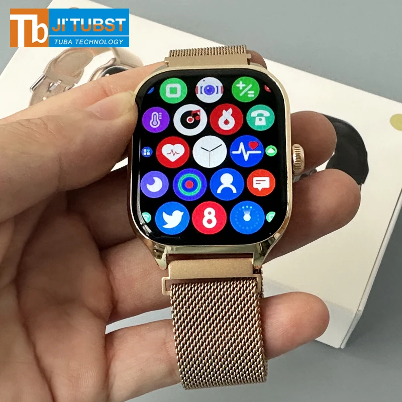 2023 CT4 Smartwatch GT4 Sports hour clock Android Fashion Reloj Inteligente stainless steel strap golden square Smart Watch
2023 CT4 Smartwatch GT4 Sports hour clock Android Fashion Reloj Inteligente stainless steel strap golden square Smart Watch