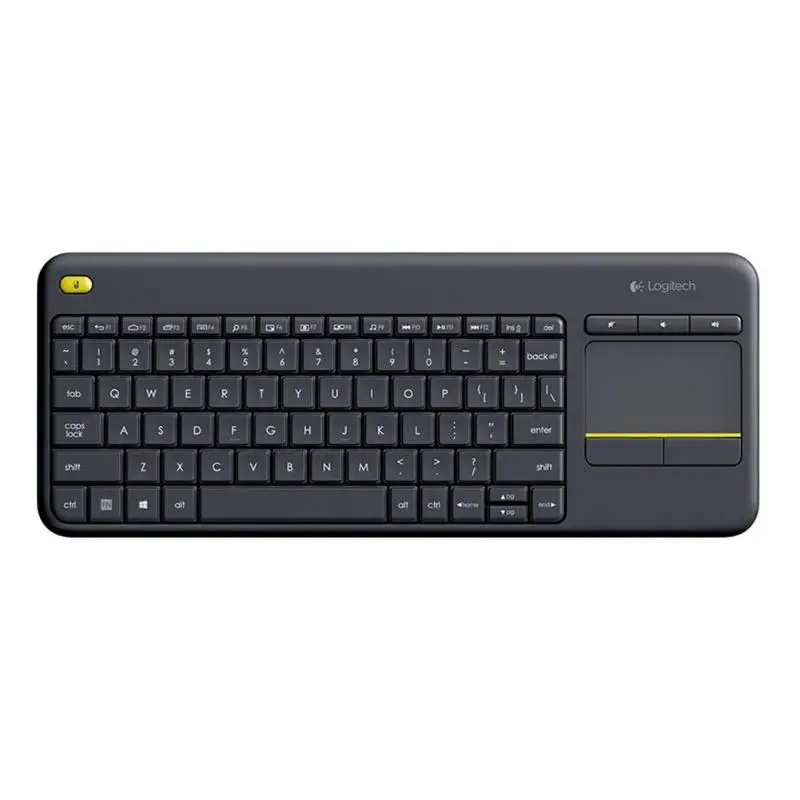 Logitech Wireless Touch Keyboard K400 Plus with Built-In Multi-Touch Touchpad, Black
Logitech Wireless Touch Keyboard K400 Plus with Built-In Multi-Touch Touchpad, Black