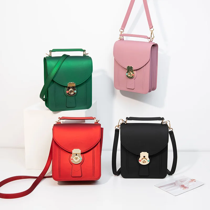 Jelly Bag Mobile Phone Bag Women's Beach Environmental Protection Waterproof Women's Bag, Wine red, green, blue, black, pink, tuhaojin
Jelly Bag Mobile Phone Bag Women's Beach Environmental Protection Waterproof Women's Bag, Wine red, green, blue, black, pink, tuhaojin