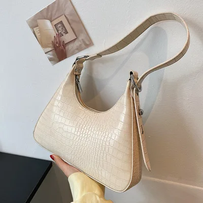 2021 Fashion Retro simple underarm bag soft crocodile pattern leather sling bag ladies messenger bags For women, 4 colors
2021 Fashion Retro simple underarm bag soft crocodile pattern leather sling bag ladies messenger bags For women, 4 colors