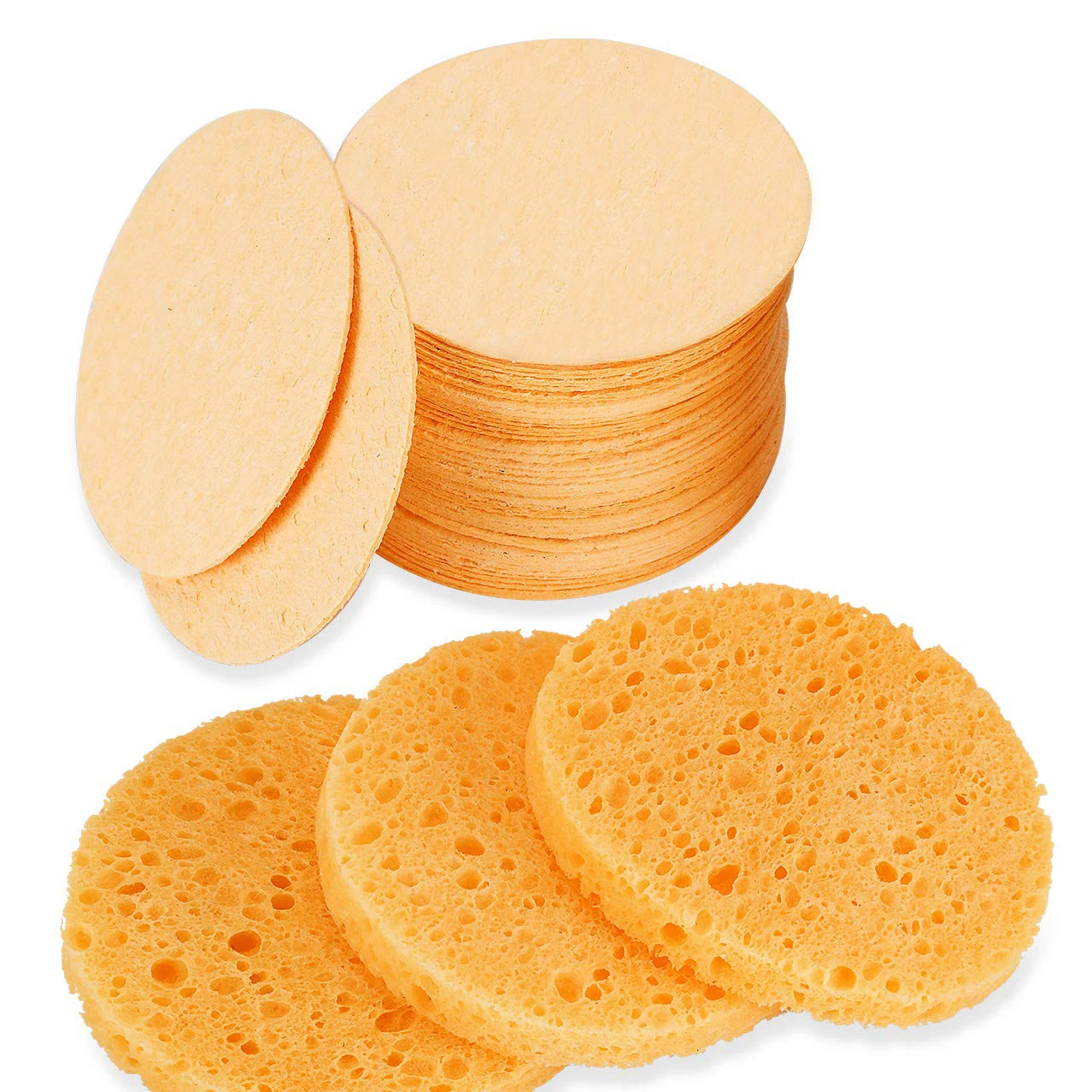 2021 Hot sell natural Round 50 PCs Compressed cellulose Wood pulp Facial cleaner sponge for travel women's cleaner, Multiple colors
2021 Hot sell natural Round 50 PCs Compressed cellulose Wood pulp Facial cleaner sponge for travel women's cleaner, Multiple colors
