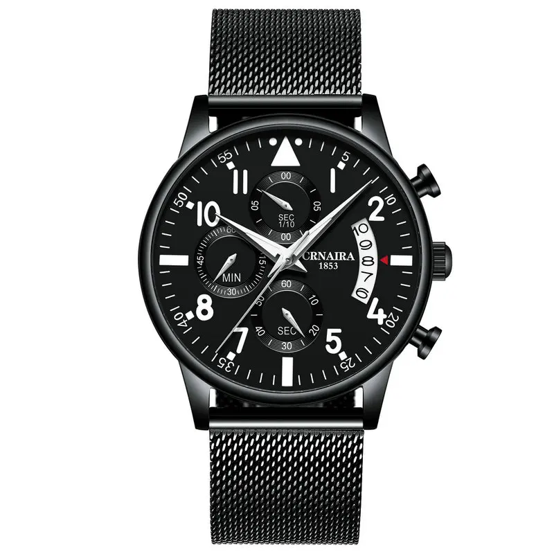 Digital Minimalist Watch Quartz Hardened Mineral Glass Mirror Chronograph Men's Watch
Digital Minimalist Watch Quartz Hardened Mineral Glass Mirror Chronograph Men's Watch