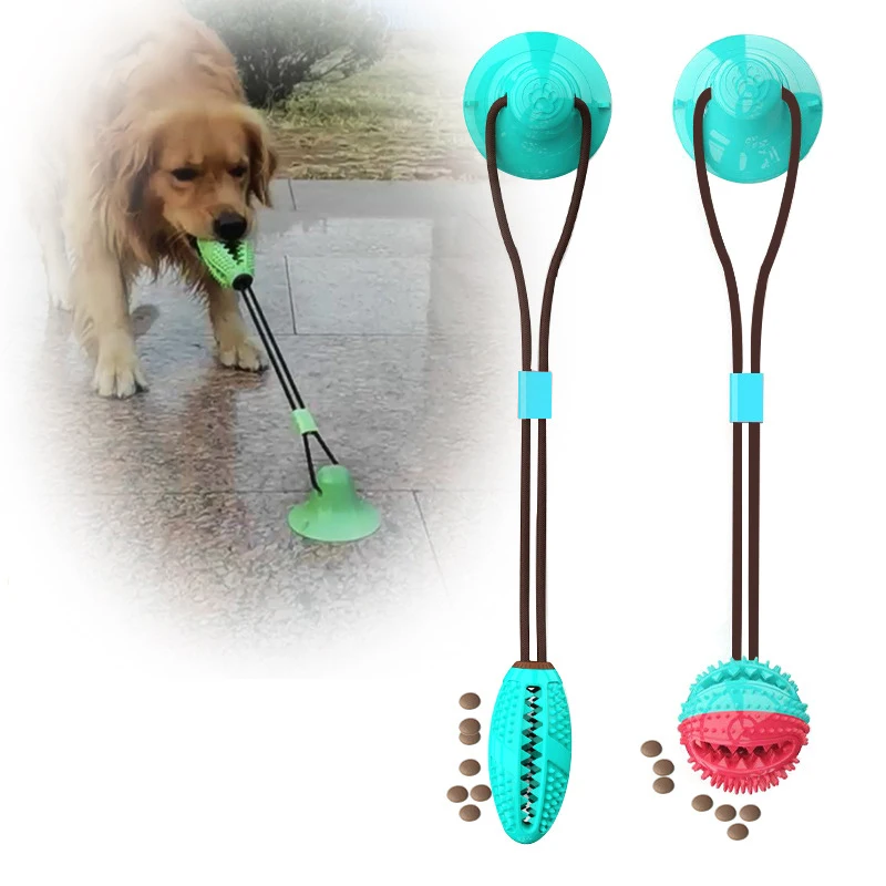 Puppy Dog Teeth Cleaning Leakage food Toy Dog Rope Ball interactive Toys Suction Cup Dog Chew Toys for Aggressive Chewers
Puppy Dog Teeth Cleaning Leakage food Toy Dog Rope Ball interactive Toys Suction Cup Dog Chew Toys for Aggressive Chewers