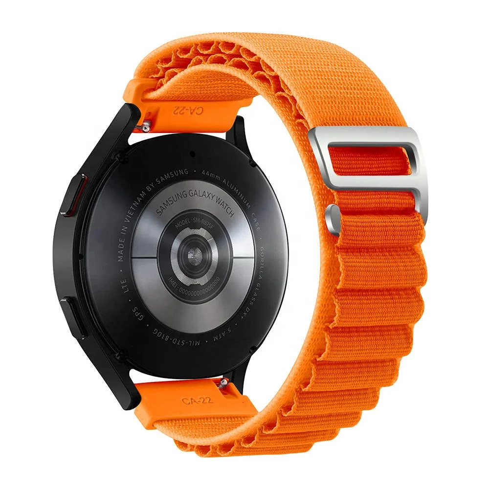 New Alpine Watch Strap Fashion Nylon Fiber Watch Band For Galaxy Samsung Watch series 4 5
New Alpine Watch Strap Fashion Nylon Fiber Watch Band For Galaxy Samsung Watch series 4 5