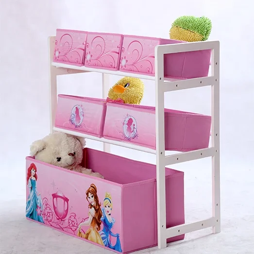 Factory Wholesale Girl Design Pink Waterproof Wooden Kids Toy Storage Organizer Shelf With 6 Fabric Bins, Customized
Factory Wholesale Girl Design Pink Waterproof Wooden Kids Toy Storage Organizer Shelf With 6 Fabric Bins, Customized