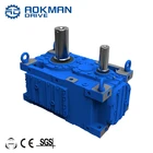 2 Stage /3 Stage 50:1 Ratio MCH Series Parallel Shaft Helical Gearbox
