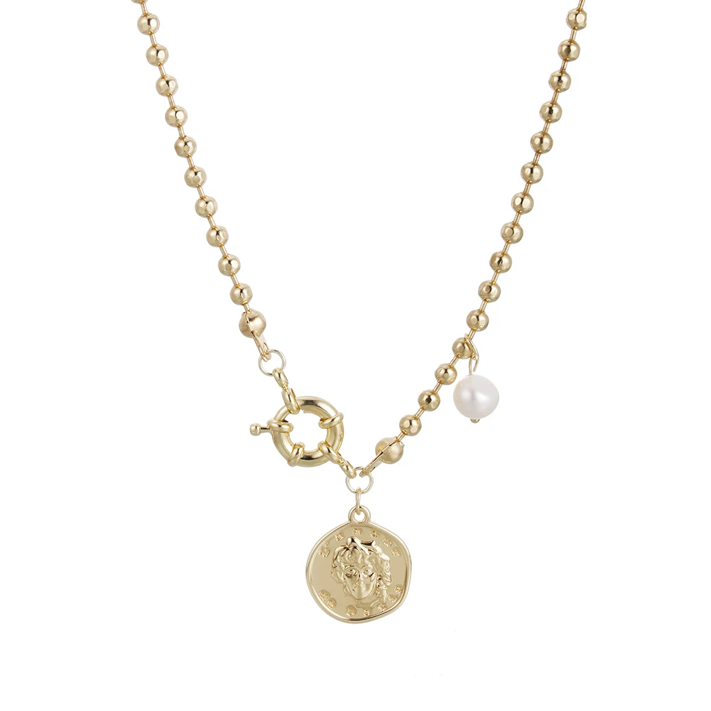 Wholesale Fashion Gold Necklace Jewelry Women Rhinestone Gold Plated Coin Pendant Necklace, Picture
Wholesale Fashion Gold Necklace Jewelry Women Rhinestone Gold Plated Coin Pendant Necklace, Picture