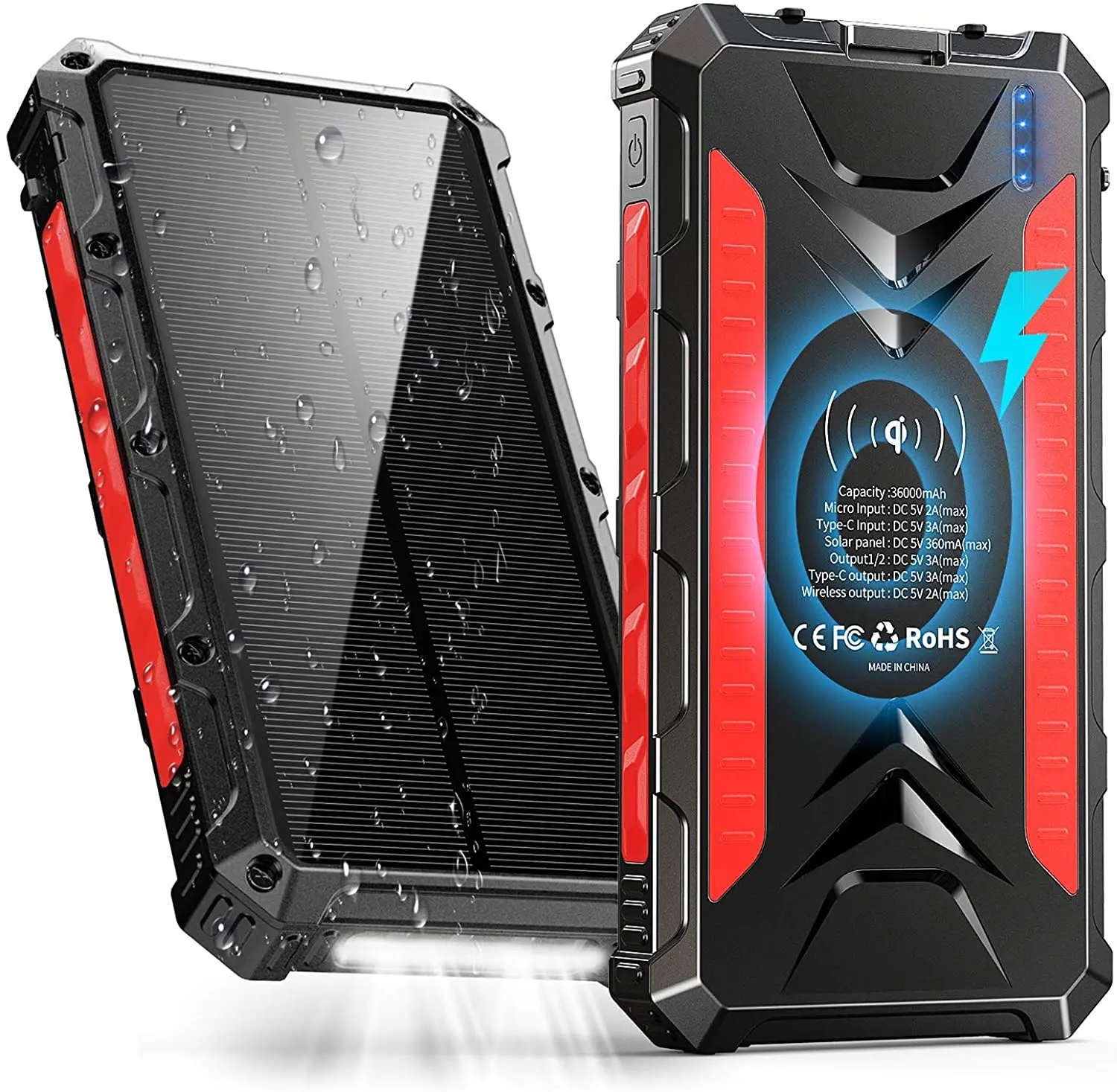 Hot Sale on Amazon 30000mah dual usb portable solar panel battery charger power bank
Hot Sale on Amazon 30000mah dual usb portable solar panel battery charger power bank