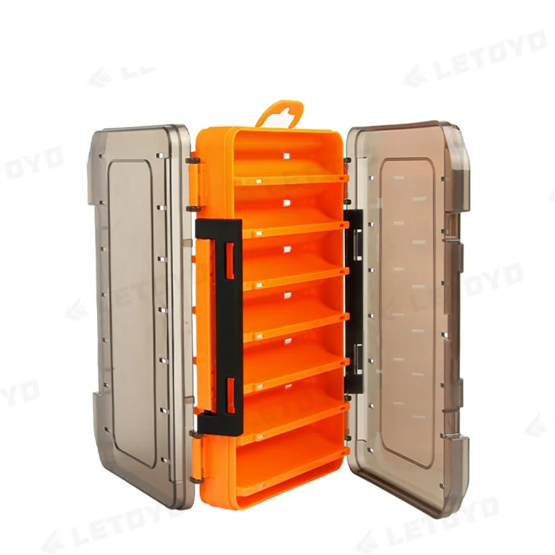 LETOYO Multifunctional Fishing Tackle Box Double-Sided Storage Case 182g Lure Bait Box Organizer Box, 5 colors
LETOYO Multifunctional Fishing Tackle Box Double-Sided Storage Case 182g Lure Bait Box Organizer Box, 5 colors