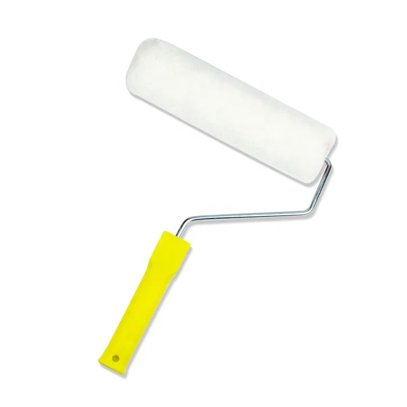 White Polyester Color Skin Yellow Handle Polyester Building Construction 9 inch Roller Brush
White Polyester Color Skin Yellow Handle Polyester Building Construction 9 inch Roller Brush