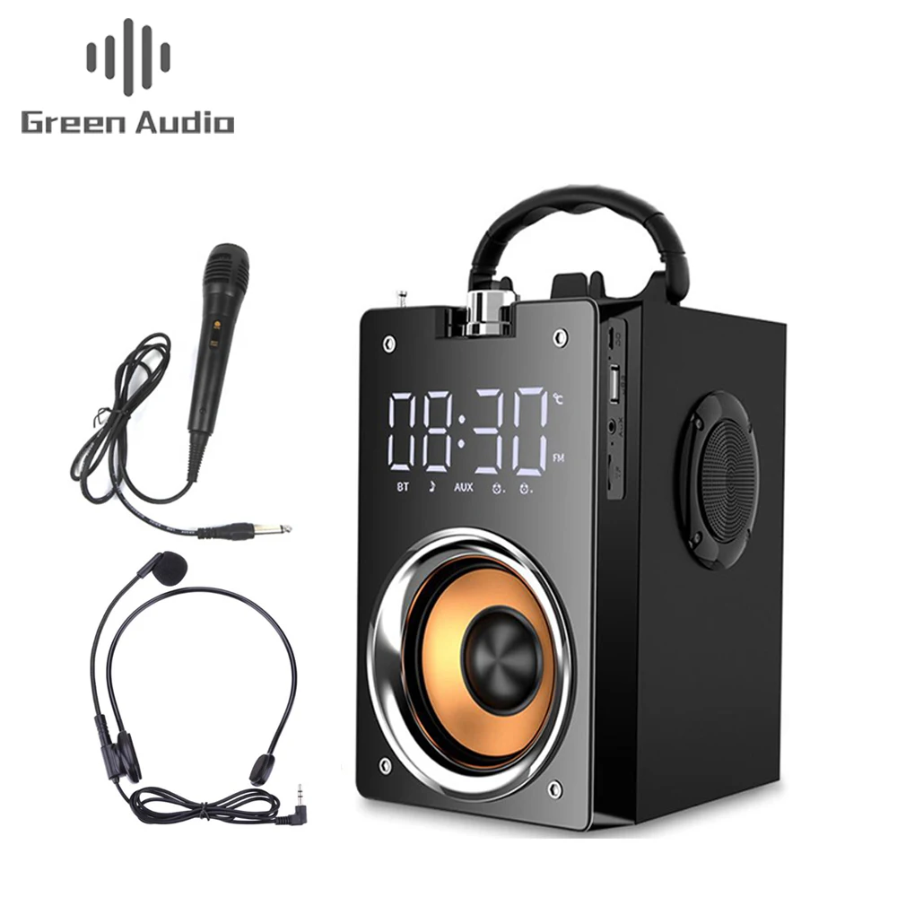 GAS-702 Portable BT Speaker High Power Wireless Stereo Subwoofer Heavy Bass Speakers Large Volume Mobile Outdoor Audio, Black
GAS-702 Portable BT Speaker High Power Wireless Stereo Subwoofer Heavy Bass Speakers Large Volume Mobile Outdoor Audio, Black