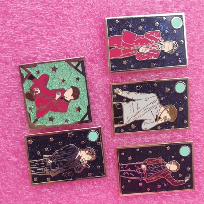 

wholesale  manufacturer korea collection bts kpop llaveros pin, Custom
