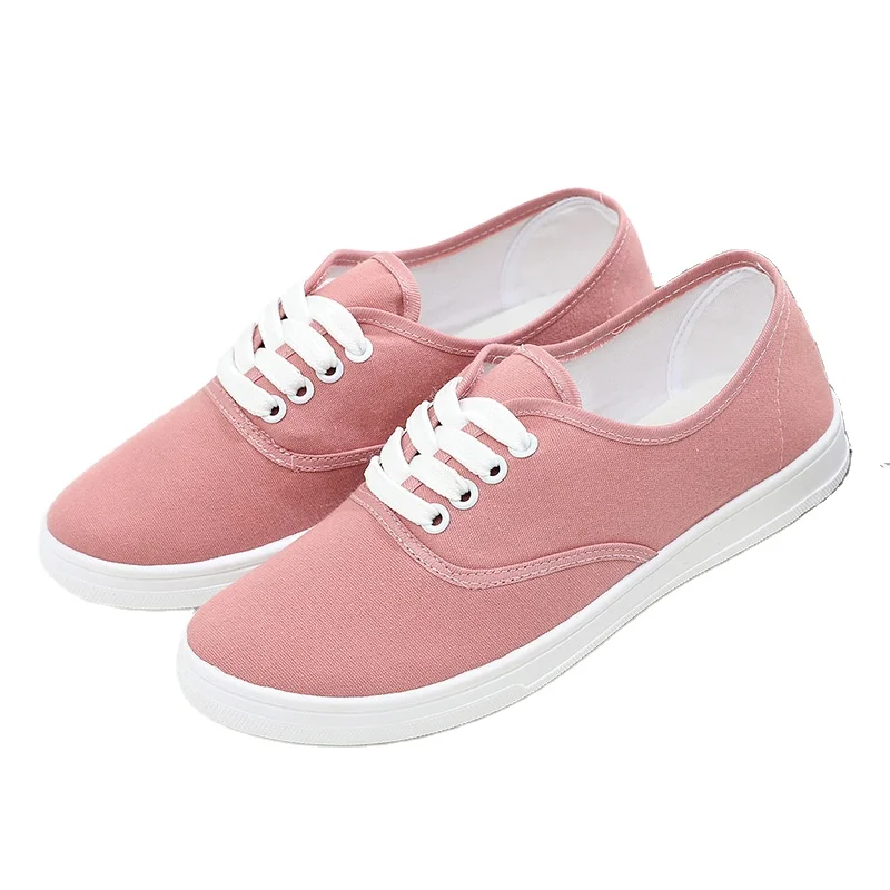 Factory Flexible canvas trendy shoes women canvas shoes zapatos de lona at the wholesale price
Factory Flexible canvas trendy shoes women canvas shoes zapatos de lona at the wholesale price