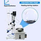 Industrial Molecular Distillation Equipment 2L Vacuum Rotary Evaporator