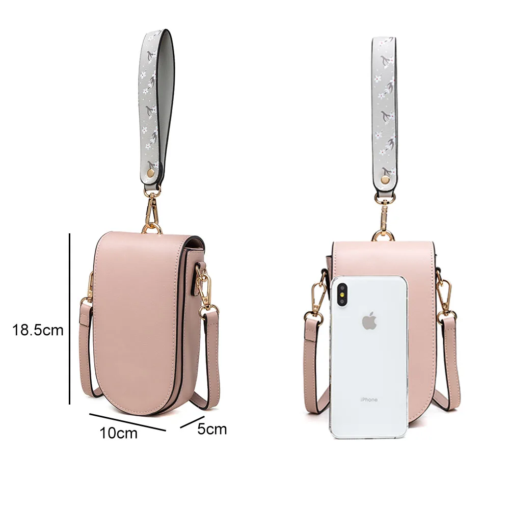 Lightweight Mini PU leather small crossbody mobile phone case bag wallet phone pouch shoulder bag with 2 Straps for Women, Brown
Lightweight Mini PU leather small crossbody mobile phone case bag wallet phone pouch shoulder bag with 2 Straps for Women, Brown
