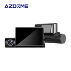 AZDOME Hot Sales Super Capacitor Car Dash Cam Dual Lens 1080p Front And Rear With GPS