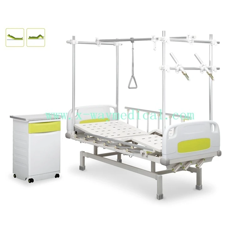 New product Electric Two-Functions FIR hospital Physiotherapy Bed, carebed