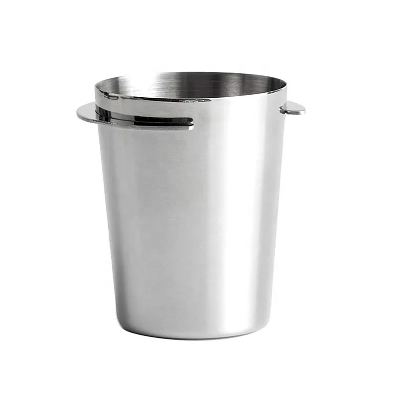 Coffee Dosing Cup Powder Feeder Part Stainless Steel Espresso Coffee Portafilter Dosing Cup, Silver/black
Coffee Dosing Cup Powder Feeder Part Stainless Steel Espresso Coffee Portafilter Dosing Cup, Silver/black