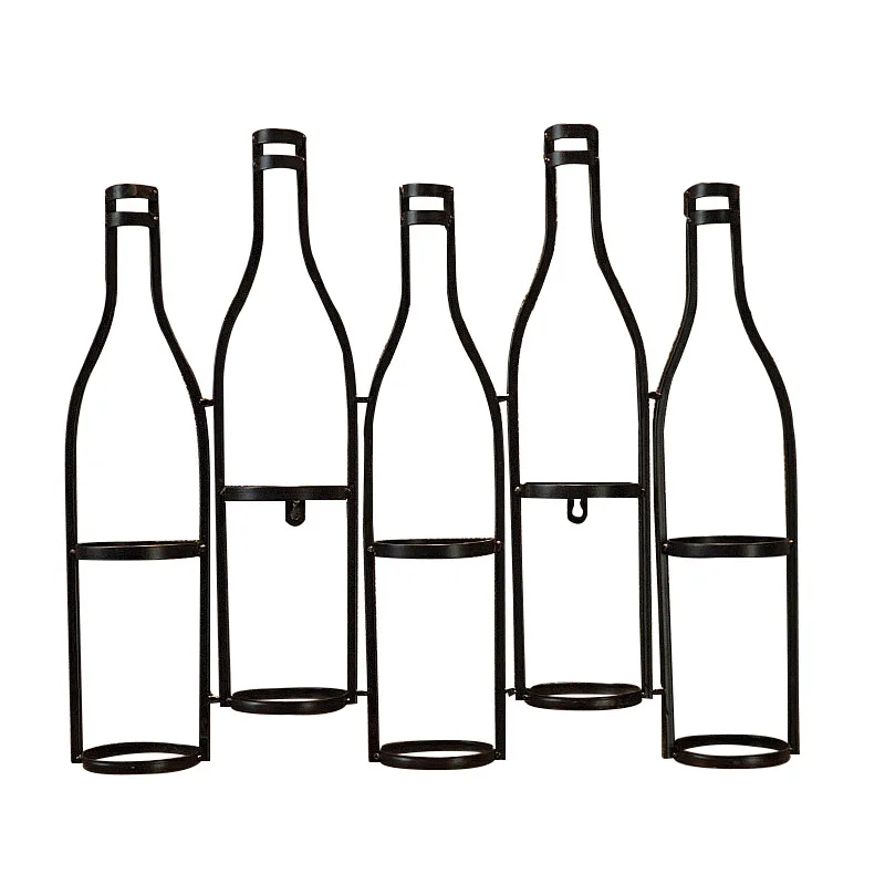 Amazon hot seller wine rack wall mounted wine wall rack Home decor wine display rack, Black/brown
Amazon hot seller wine rack wall mounted wine wall rack Home decor wine display rack, Black/brown