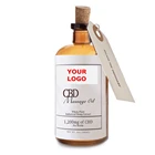 Hot Salon Spa CBD massage oil for relax and pain relief with private label