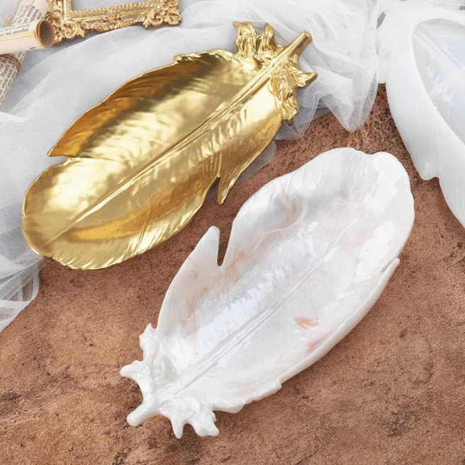 Wholesale Diy Crystal Resin Epoxy Feather Wings Plate Dish Decoration Desktop Storage Mirror Silicone Mold
Wholesale Diy Crystal Resin Epoxy Feather Wings Plate Dish Decoration Desktop Storage Mirror Silicone Mold