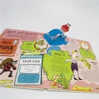 Hot sale customized size hard cover 3d children pop-up board book printing service