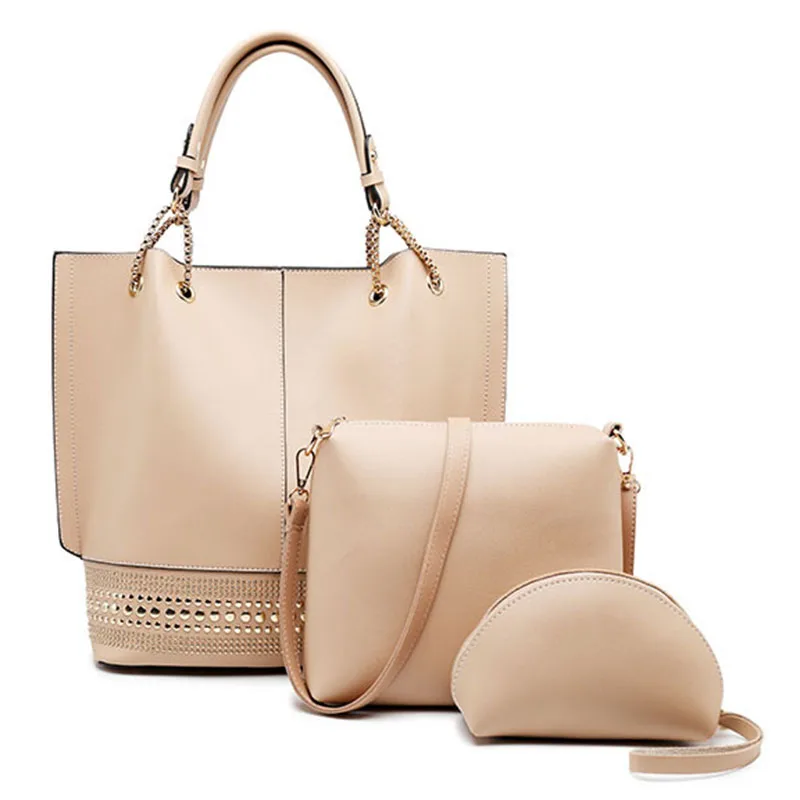 Fashion Trend New Cross-border European And American Handbags Three-piece Set Simple And Casual All-match Ladies Shoulder Bag
Fashion Trend New Cross-border European And American Handbags Three-piece Set Simple And Casual All-match Ladies Shoulder Bag