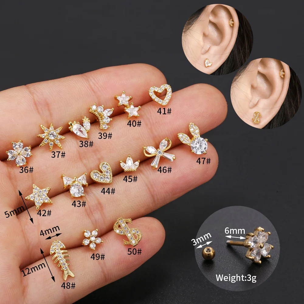 wholesale fashion women earrings Jewelry girls stud earrings Zircon Flower Heart Crown bow stars studs Earrings
wholesale fashion women earrings Jewelry girls stud earrings Zircon Flower Heart Crown bow stars studs Earrings