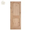 High quality solid wooden double panel interior doors design