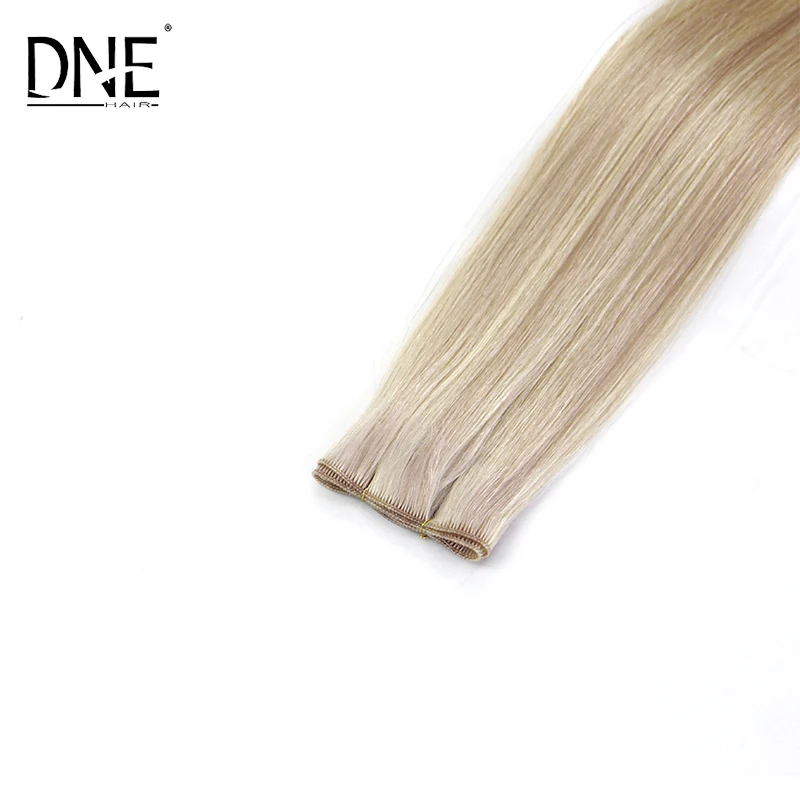 Customized 100% human hair senior human hair primary weft yarn