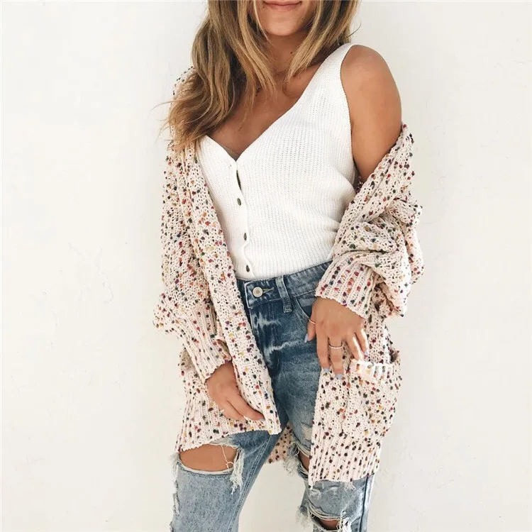 Free Shipping T1 2020 new arrivals women confetti cardigans winter sweater cardigans ladies oversized warm coat
Free Shipping T1 2020 new arrivals women confetti cardigans winter sweater cardigans ladies oversized warm coat