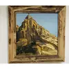 Professional 53*53 cm mountains image The Great Wall theme natural realistic scenery oil painting artwork