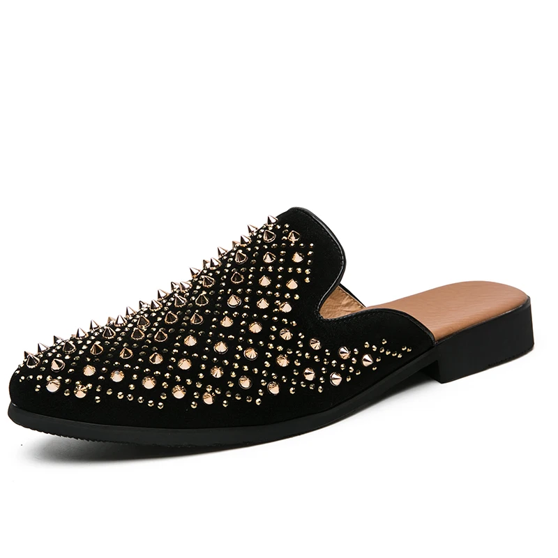 Spring Summer Moccasins Men Loafers High Quality Genuine Leather Shoes Men Flats Driving Wedding Shoes, Black,brown