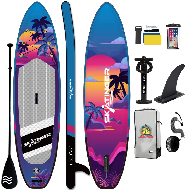 Skatinger Stand up Paddle Surfboard Inflatable Drop Stitch SAP Board for Surfing Enthusiasts
Skatinger Stand up Paddle Surfboard Inflatable Drop Stitch SAP Board for Surfing Enthusiasts
