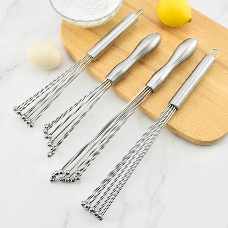 Amazon Hot Sale Flour Mixer Heavy Efficient Thickened Steel Whisk Durable Stainless Steel Whisk Beat The Eggs whisk ball
Amazon Hot Sale Flour Mixer Heavy Efficient Thickened Steel Whisk Durable Stainless Steel Whisk Beat The Eggs whisk ball