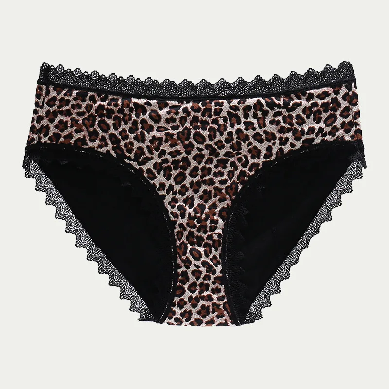 Leopard Print 4 layer Leak-proof period proof Menstrual Panties Absorbent Reusable Underwear underwear women period panties
Leopard Print 4 layer Leak-proof period proof Menstrual Panties Absorbent Reusable Underwear underwear women period panties