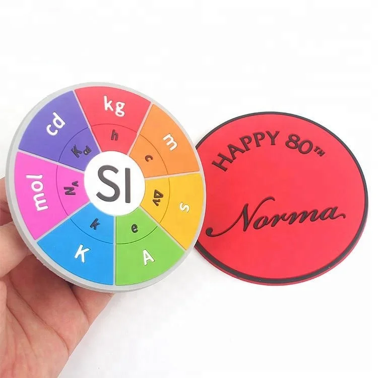 Promotional Gifts Custom Colorful Brand Name Logo Soft Round PVC Rubber Patch Tea Cup Mat Coaster
Promotional Gifts Custom Colorful Brand Name Logo Soft Round PVC Rubber Patch Tea Cup Mat Coaster