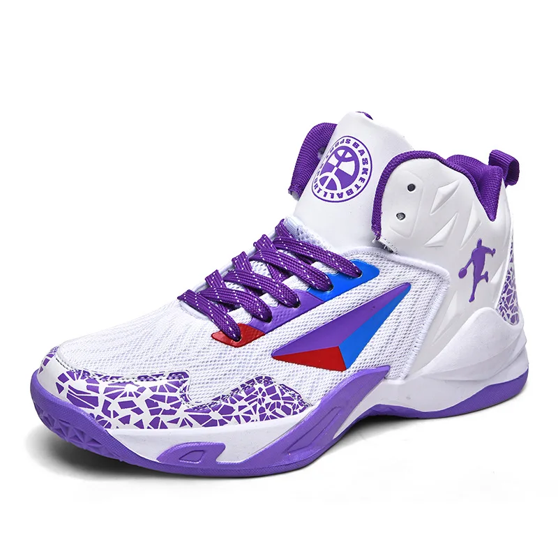 Spring and summer new men's trendy high-top sneakers breathable basketball shoes, Black orange, white purple, black and white
Spring and summer new men's trendy high-top sneakers breathable basketball shoes, Black orange, white purple, black and white