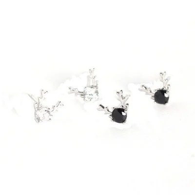 Simple Design 925 Sterling Silver Stud Earrings sets Zircon with earring bag and cloth, As picture
Simple Design 925 Sterling Silver Stud Earrings sets Zircon with earring bag and cloth, As picture