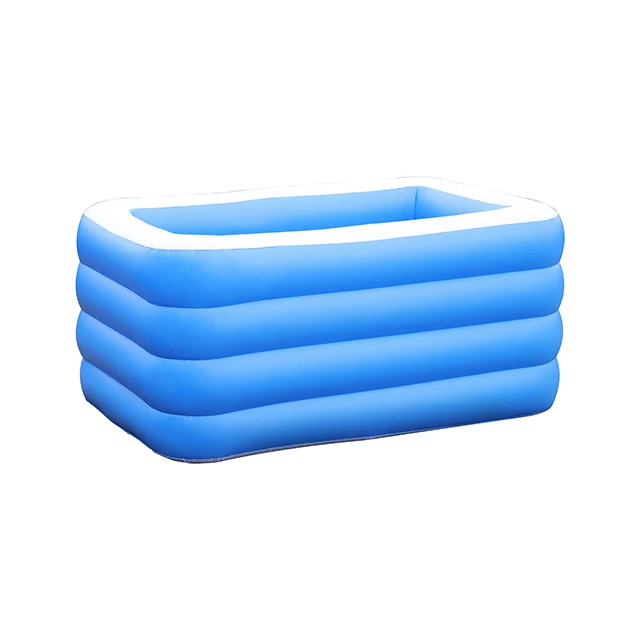 150cm four layer family adult durable inflatable pool Summer children's rectangular swimming pool game pool
150cm four layer family adult durable inflatable pool Summer children's rectangular swimming pool game pool