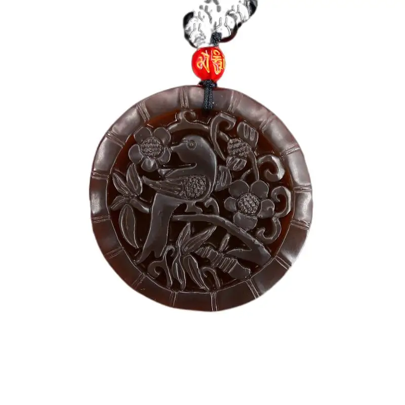 Brown Jade Bird Pendant Jadeite Necklace Carved Chinese Charm Jewelry Women Amulet Fashion Men Natural for Gifts
Brown Jade Bird Pendant Jadeite Necklace Carved Chinese Charm Jewelry Women Amulet Fashion Men Natural for Gifts