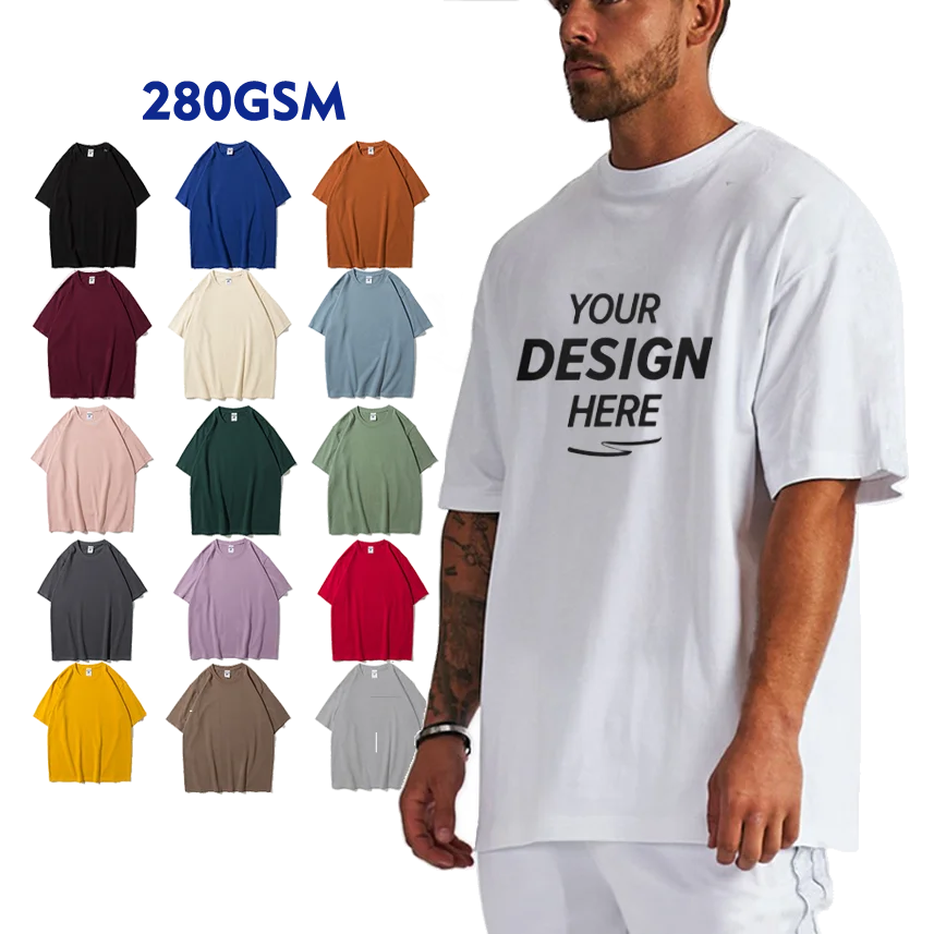 Custom High Quality 100% Cotton men's Solid color Bulk Blank T-Shirts Pro Club Loose Drop Shoulder Oversized T Shirt AG2800
Custom High Quality 100% Cotton men's Solid color Bulk Blank T-Shirts Pro Club Loose Drop Shoulder Oversized T Shirt AG2800