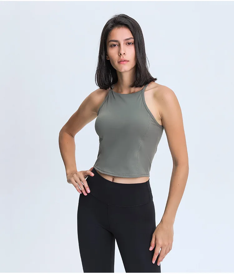 Custom logo workout clothing sports wear for women fitness sleeveless top running training gym sport wear, Customized colors
Custom logo workout clothing sports wear for women fitness sleeveless top running training gym sport wear, Customized colors