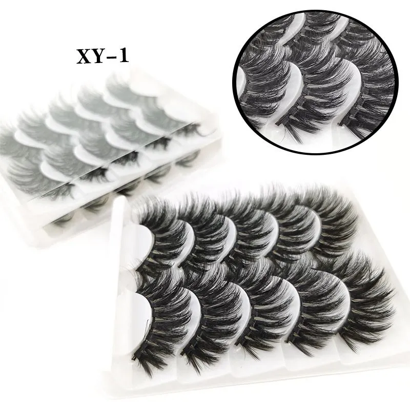 5 Pairs 3D Faux Eyelash Multi-layered Natural Soft False Eyelashes Cosmetic Makeup Eyelashes Extension, Black color
5 Pairs 3D Faux Eyelash Multi-layered Natural Soft False Eyelashes Cosmetic Makeup Eyelashes Extension, Black color