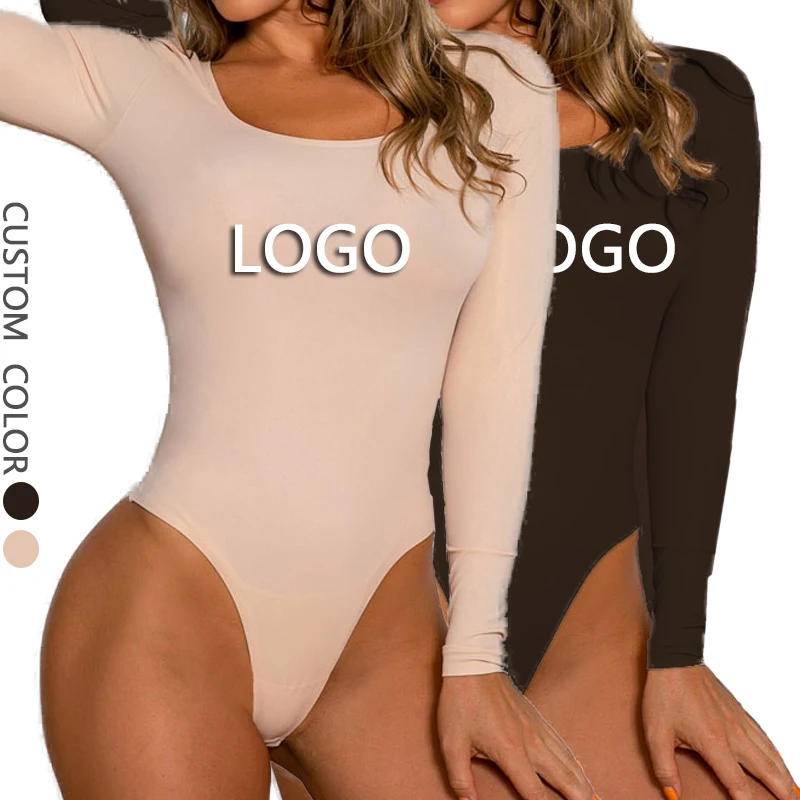 Wholesale Fall 2022 Mature Woman Bodysuit Tanga Custom Logo Fashionable Slim Fit Solid Bodycon Jumpsuits For Women Long Sleeve, Picture
Wholesale Fall 2022 Mature Woman Bodysuit Tanga Custom Logo Fashionable Slim Fit Solid Bodycon Jumpsuits For Women Long Sleeve, Picture