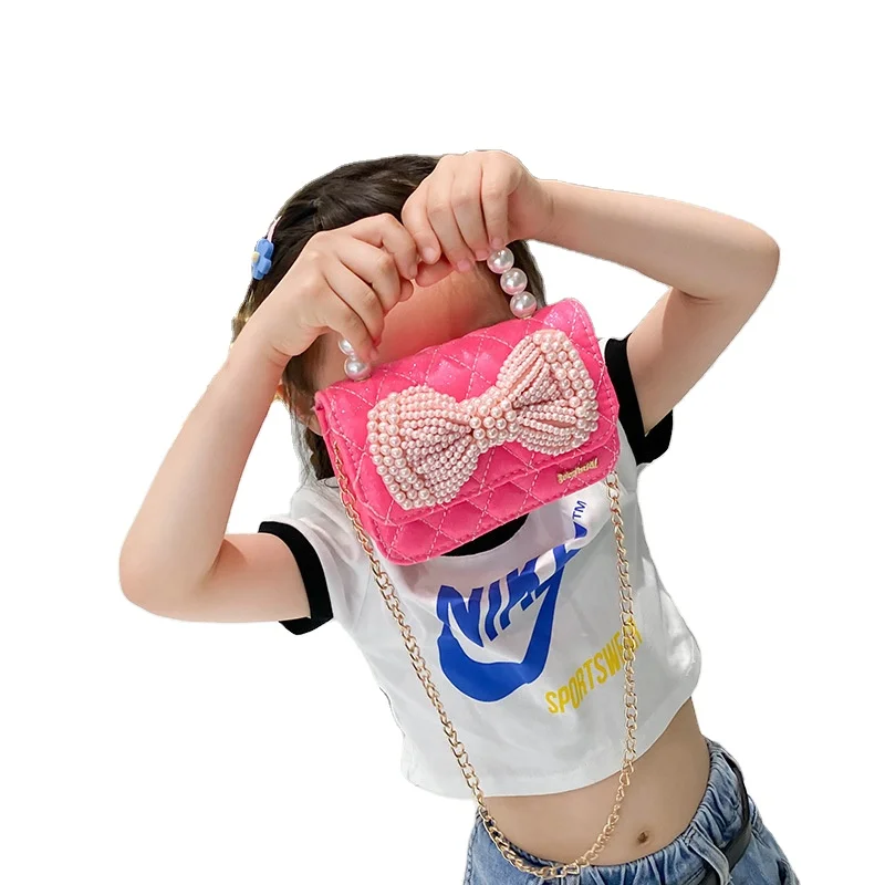 New Children Borsa Cute Princess Pearl Small Little Girl Handbags Leather Crossbody Bags For Women Mini Women'S Messenger Bag, As show
New Children Borsa Cute Princess Pearl Small Little Girl Handbags Leather Crossbody Bags For Women Mini Women'S Messenger Bag, As show