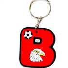 personalized cheap 3d pvc rubber keychain for souvenir